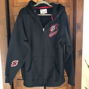 Slednecks zip up hoodie
